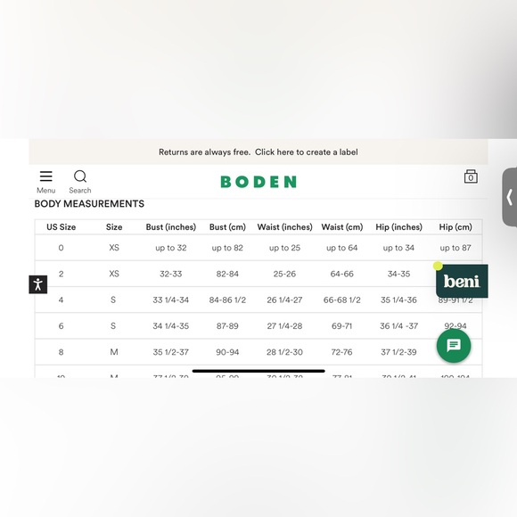 Boden Linen Blend Shift Dress - Picture 4 of 4